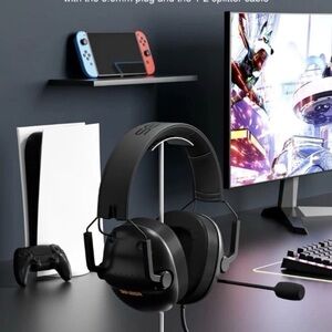 SENZER SG500 Surround Sound Pro Gaming Headset Noise Cancelling Mic PS5 Xbox PC